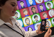 An attendee of Mobile World Congress 2018 is seen creating AR Emojis on the new Samsung Galaxy S9 on February 26, 2018 in Barcelona, Spain.  Mobile World Congress 2018 is the largest exhibition for the mobile industry and runs from February 26 till March 1. 