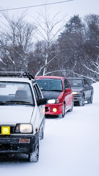 スターレットのGX81・マークII・KA5・ジャスティ・雪山に関するカスタム事例の投稿画像5枚目