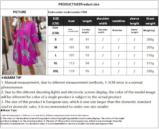 Title 1, Elegant Womens Leopard Button Bell Sleeve Dress