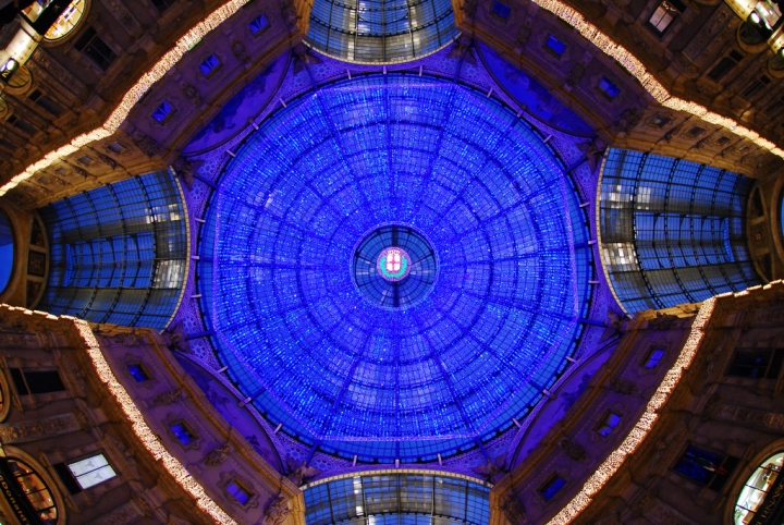 Luminarie in Galleria di giothebike