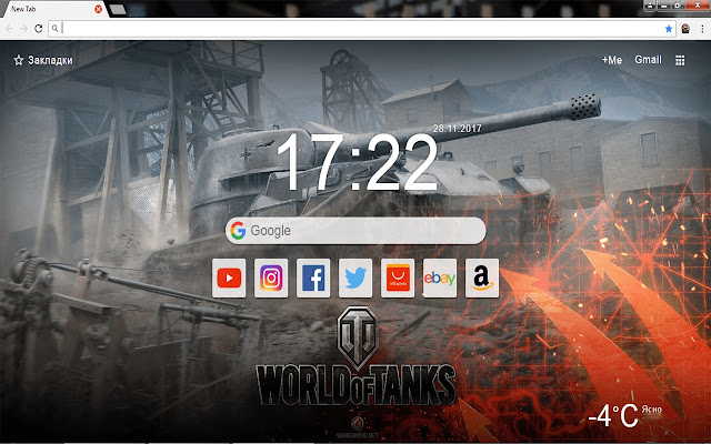 World of Tanks New Tab Wallpapers HD Themes