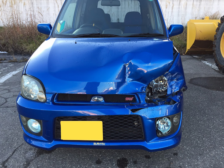 プレオの例の事故・愛車カスタムエピソード・進化は止まらない・愛車に感謝に関するカスタム事例の投稿画像2枚目