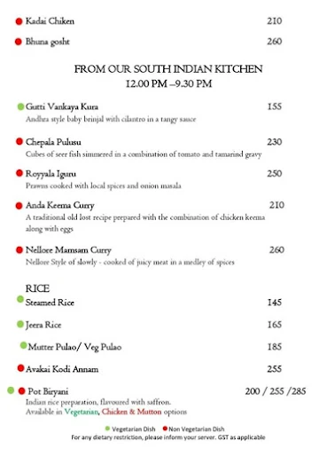 Cafe Plus - Best Western Plus Tejvivaan menu 