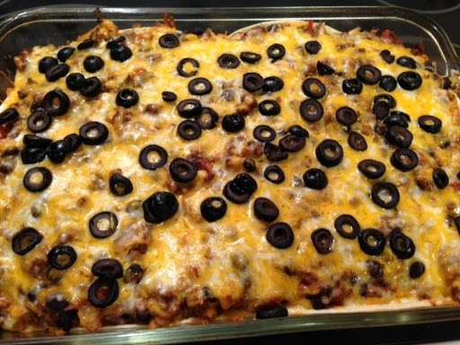 Taco Lasagna Casserole Ole'! | Just A Pinch Recipes