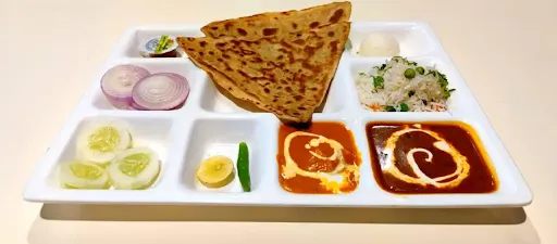 Special Thali With Tawa Parantha