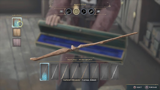 Welcome to Hogsmeade_Customize your wand to your liking