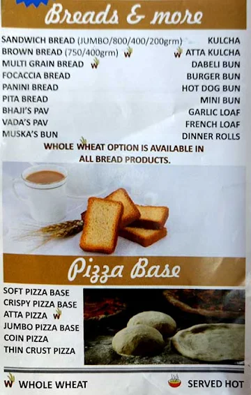 Rajkamal Bakery menu 