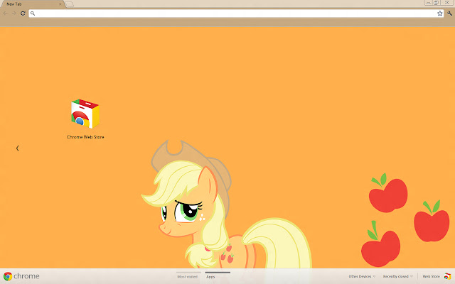 Applejack (Simplistic) chrome extension