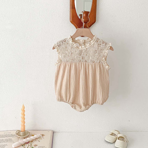 Apricot Romper