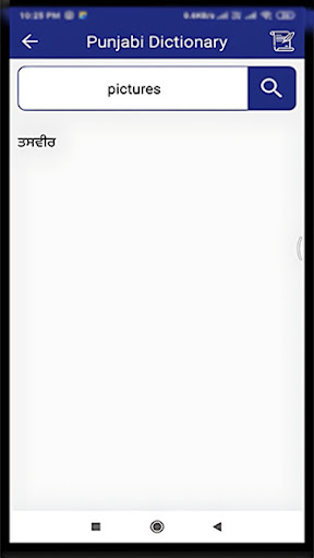 Screenshot Punjabi To English Translator
