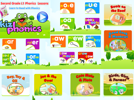 Phonics 2nd Grade1 Kizphonics®