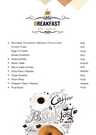 The Falcon Cafe menu 1