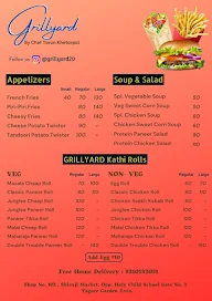 Grillyard By Chef Tarun Khetarpal menu 1