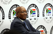 Former president Jacob Zuma prepares to continue to give his testimony at the hearings of the judicial Commission of Inquiry in Allegations of State Capture, Corruption and Fraud in the Public Sector including Organs of State. 