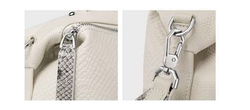 Title 9, Cowhide Handbag Large Capacity Messenger Fashio...