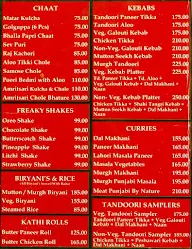 Punjabi by Nature Express menu 1