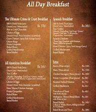 Creme and Crust menu 3