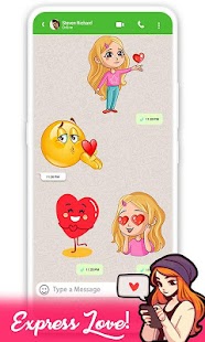 WAStickerApps: Emoji Love Stickers for whatsapp Screenshot