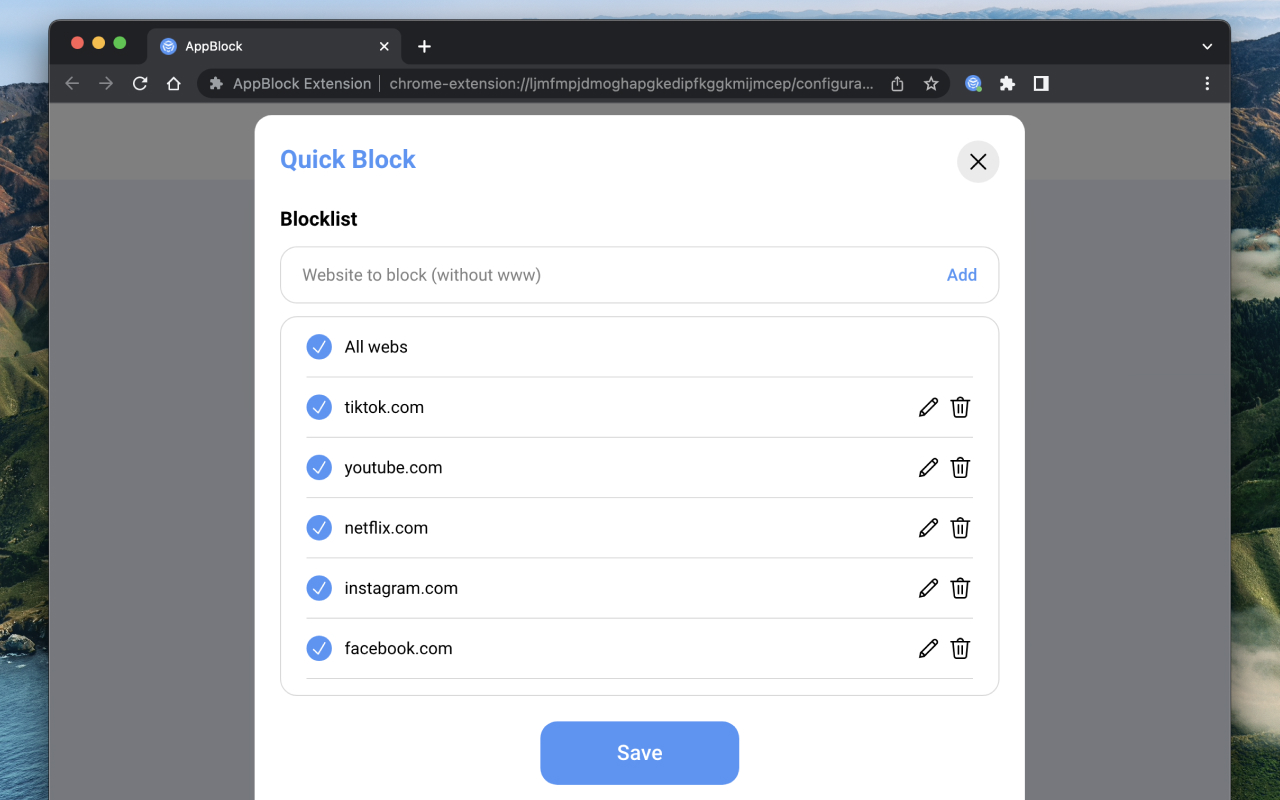 AppBlock Extension Preview image 6