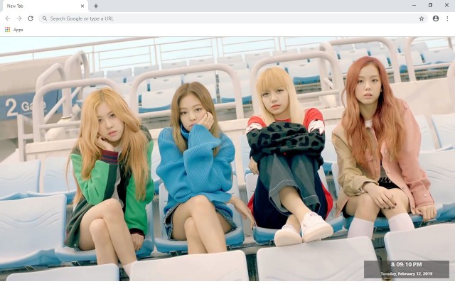 Kpop BLACKPINK New Tab Theme