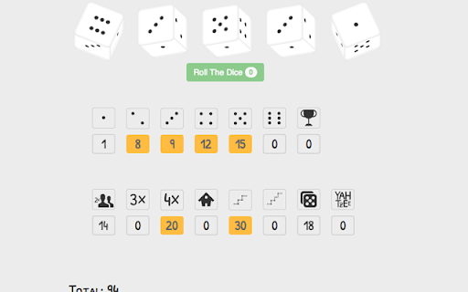 Yahtzee Jam! screenshot 1