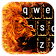 Flame Lion Animated Keyboard + Live Wallpaper icon