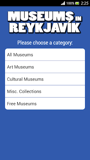 Museums in Reykjavik, Iceland 1.0.1 screenshots 1