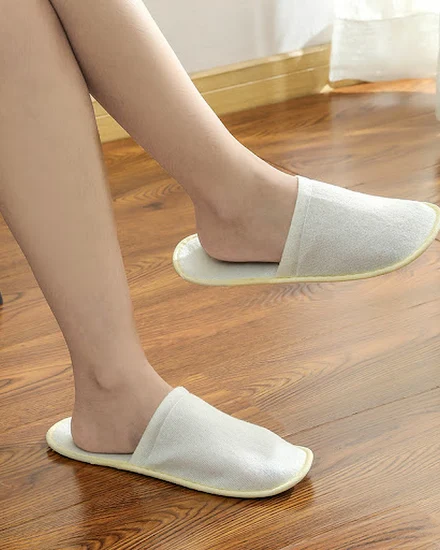 5 Pairs Disposable Slippers Hotel Travel Slipper Sanitary... - 2