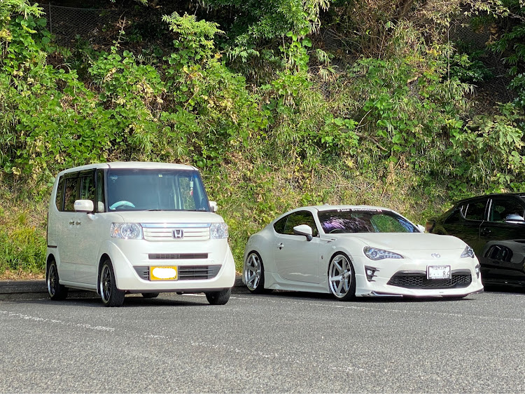 86の全員集合ならず🤦‍♂️・予約したのに開いてない🤦‍♂️・携帯が行方不明🤦‍♂️・初コラボ😆⤴︎⤴︎・1枚目がお気に入り😍に関するカスタム事例の投稿画像3枚目