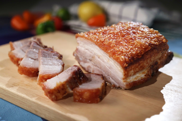 Oriental Roast Pork Belly.