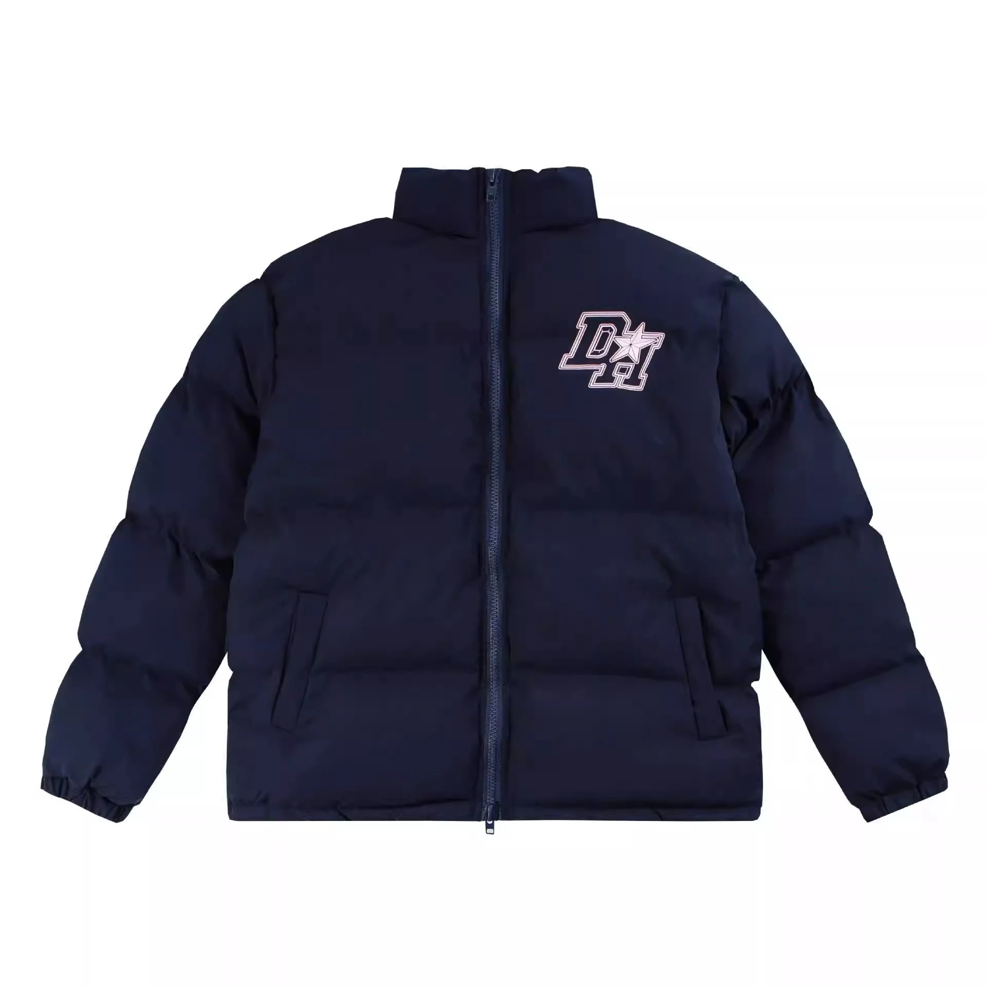 Title 5, Chaqueta Acolchada Retro Algodón Unisex para Ho...