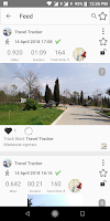 Travel Tracker - GPS tracker Screenshot