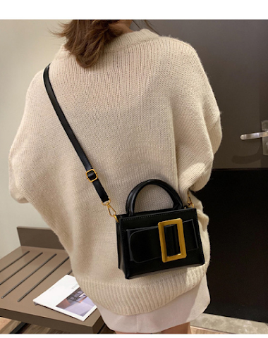 New net red small square bag - 3