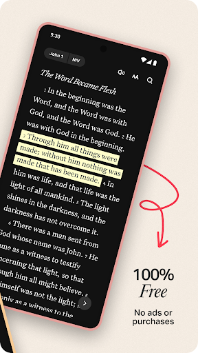 Screenshot YouVersion Bible App + Audio