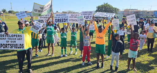 Don’t kick us out of sports grounds, residents tell municipality