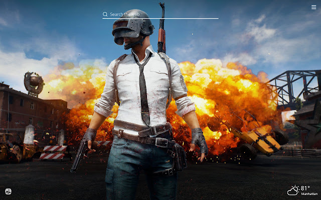 PUBG HD Wallpaper New Tab Theme