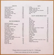 The Planters Paradise menu 3