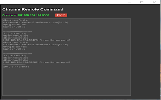 Chrome Remote Command 