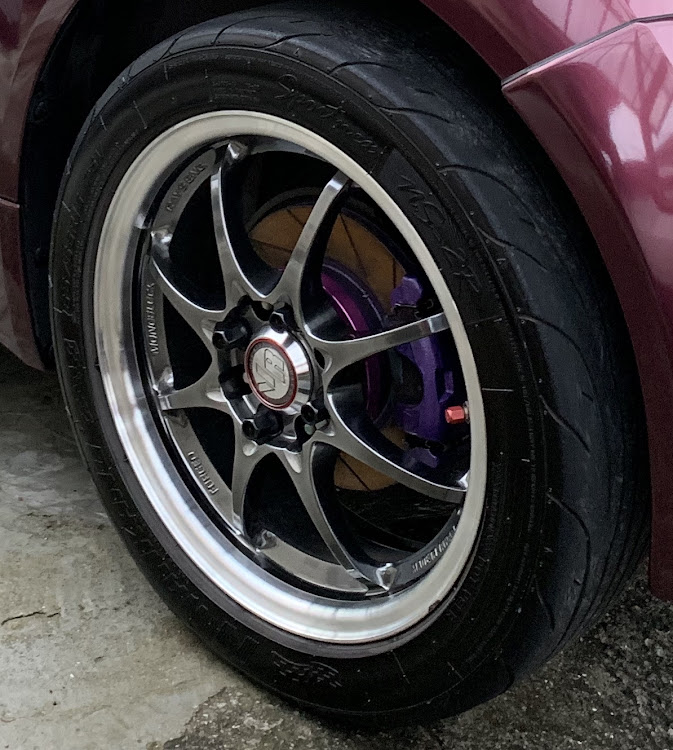 アイのタイヤ・ホイール紹介・S2000・AP1・アバルト・124・スパイダー・NANKANG・NS-2R・ラジアルタイヤ・RAYS・軽量・高剛性・VOLK RACING CE28N'08 FORMULA LIMITED EDITION・CE28N'08 FORMULA LIMITED EDITIONに関するカスタム事例の投稿画像2枚目