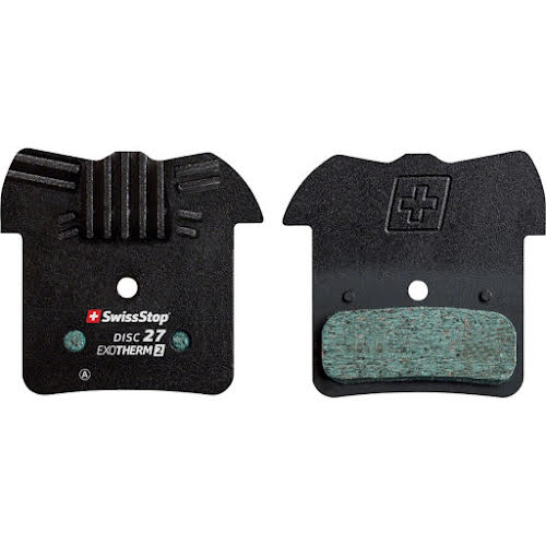 SwissStop EXOTherm2 Brake Pad Set, Disc 27: for Shimano 4-Piston and Downhill "H" Shape