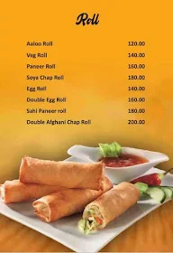 The Kathi Rolls Stories menu 7