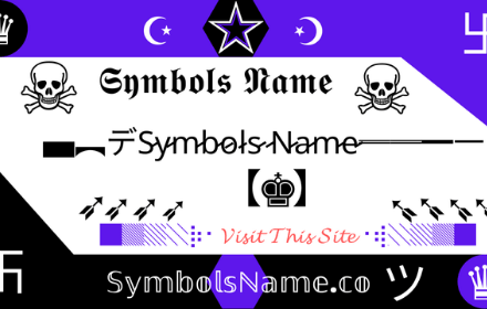 Symbol Name Preview image 0