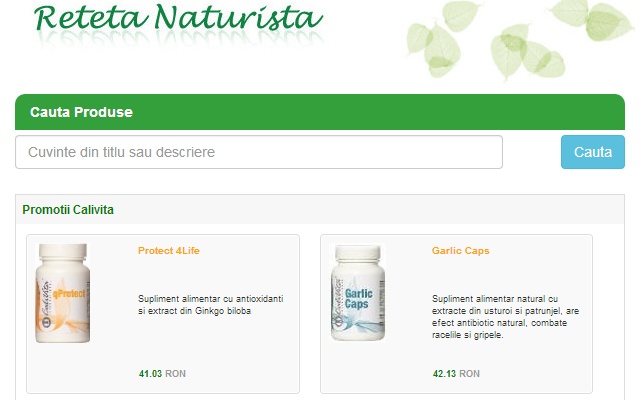 Reteta Naturista