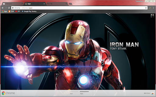 Tony Stark Iron Man Super Hero - Avengers