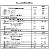 Eat Green menu 1