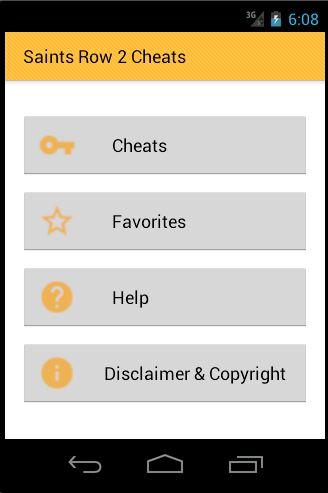 Cheats for Saints Row 2