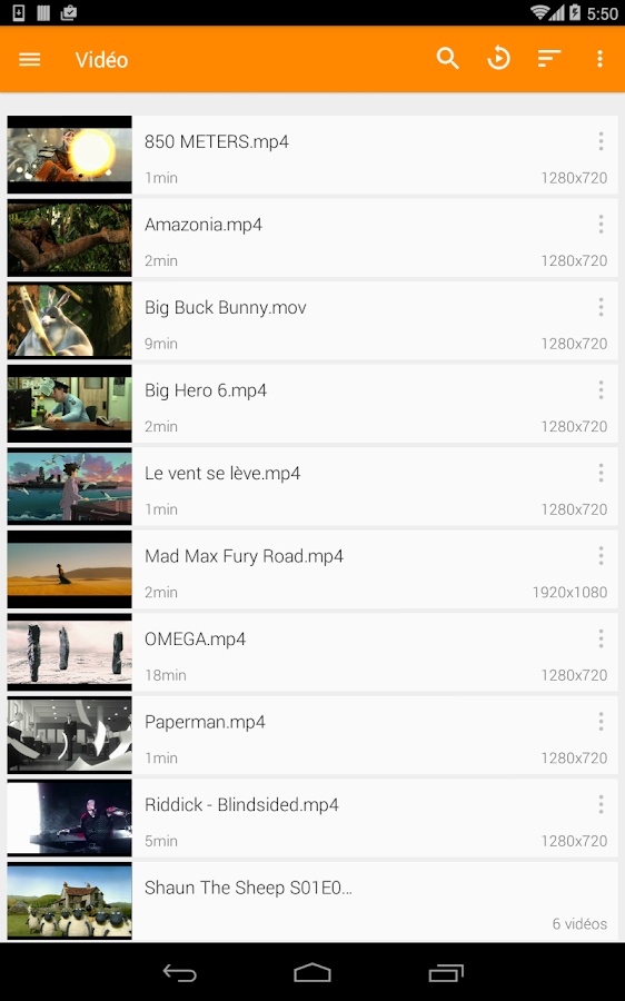 VLC for Android - screenshot