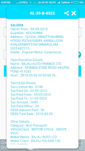 Vehicle Info - náhled