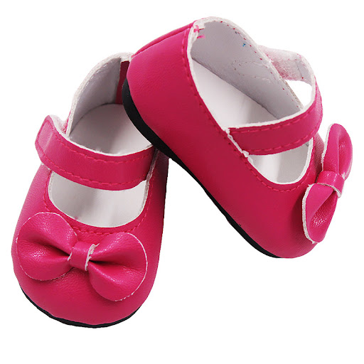 Title 18, 18 Inch American Girl Doll Shoes Solid Color Bo...