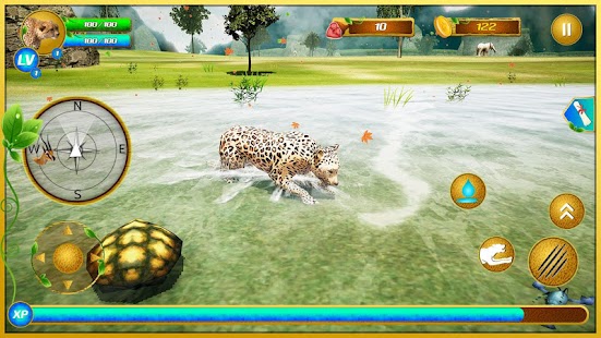 Cheetah Sim 3D - Wild Life Adventure Park 1.8 APK + Mod (Uang yang tidak terbatas) untuk android